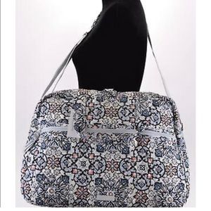 Vera Bradley Medium Travel Tote Lisbon Medallion  lightly used